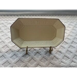 Pfaltzgraff Yorktowne A Joyous Heart Makes The Loaves Taste Better Bread‎ Plate